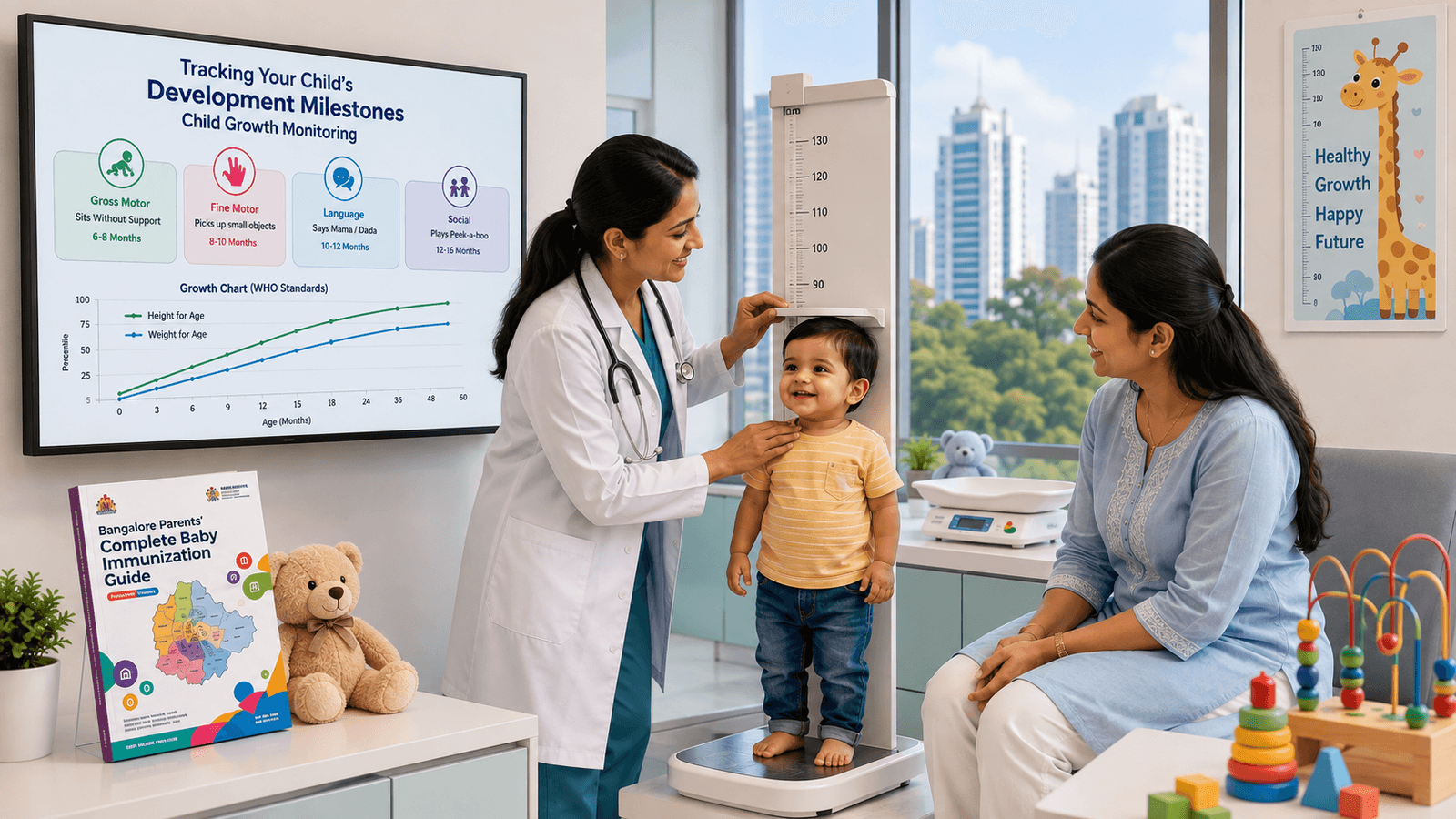 Learn about developmental milestones, nutrition, routine health check-ups, and expert pediatric care for healthy child development.