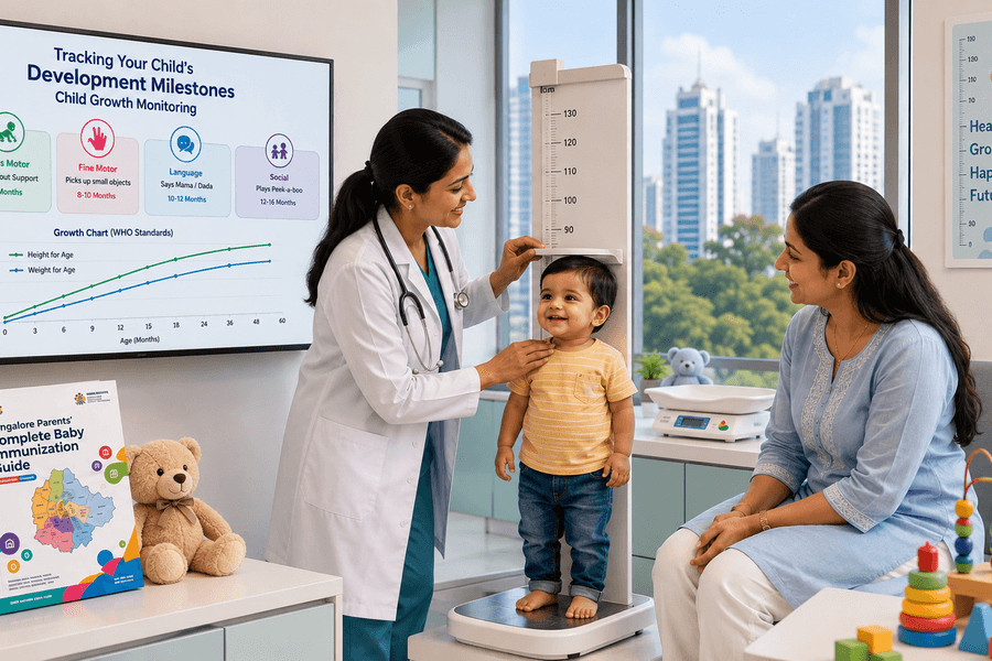 Learn about developmental milestones, nutrition, routine health check-ups, and expert pediatric care for healthy child development.