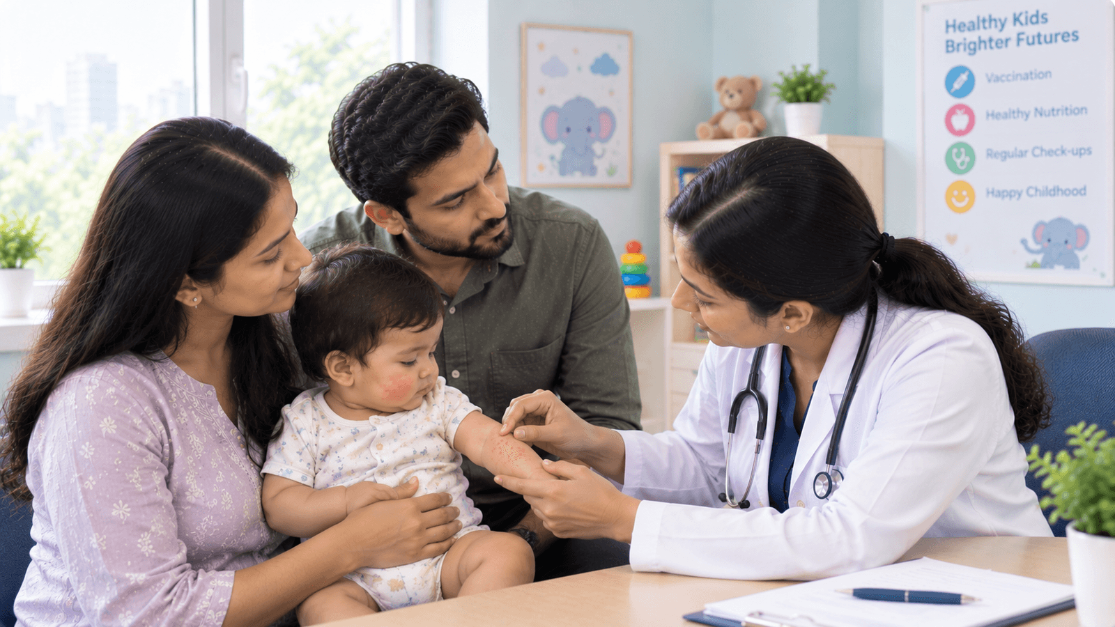 Baby Skin Rashes: Common Causes, Care Tips, and When to See a Pediatrician