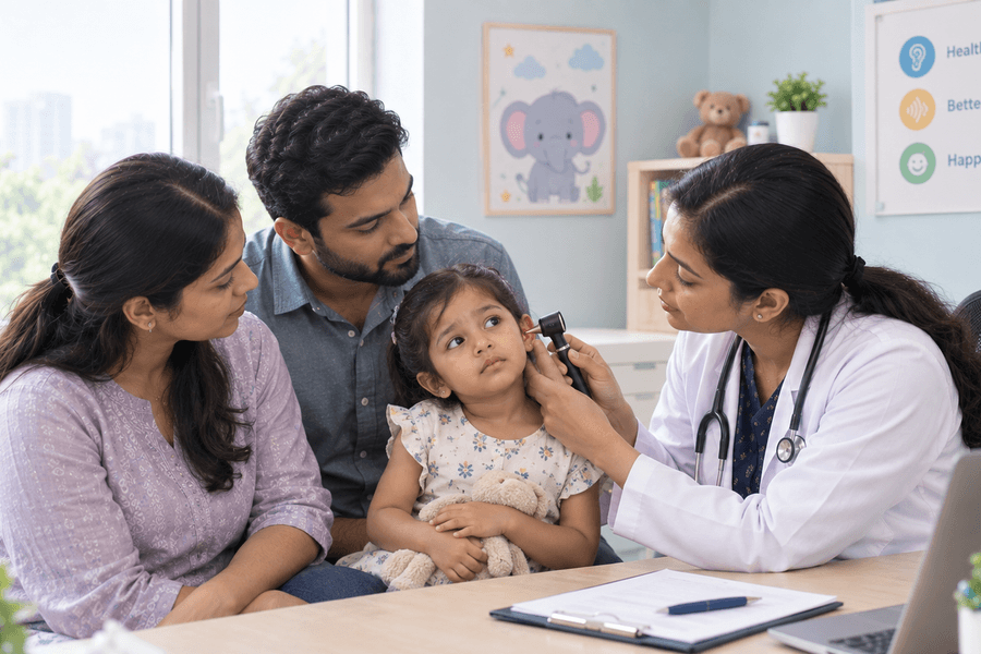 Child ear infection treatment in bangalore