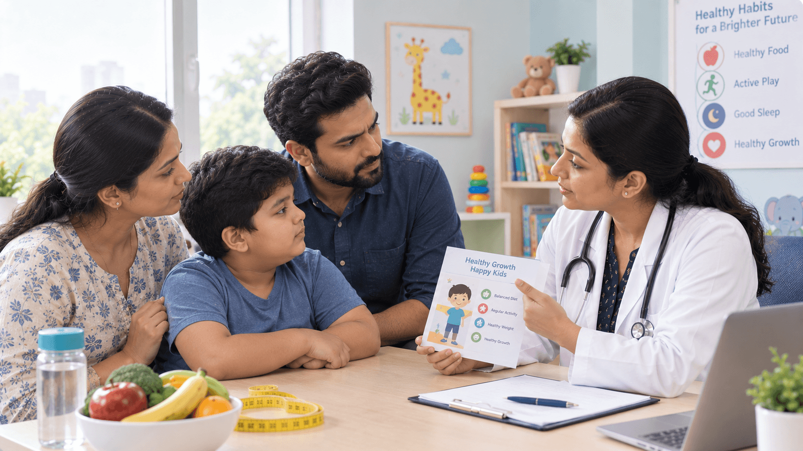 Childhood Obesity: Early Signs, Healthy Habits and the Role of Pediatric Care