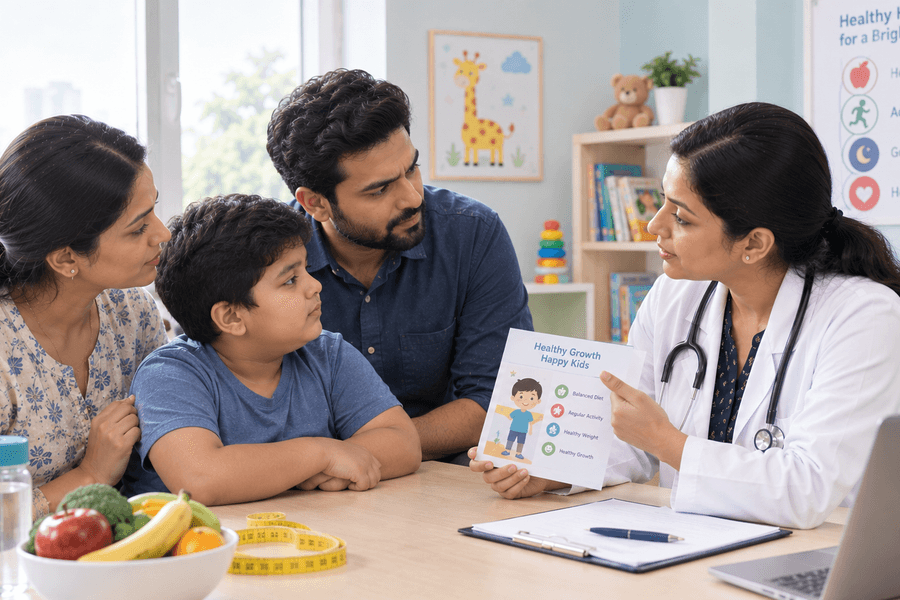 Childhood Obesity: Early Signs, Healthy Habits and the Role of Pediatric Care