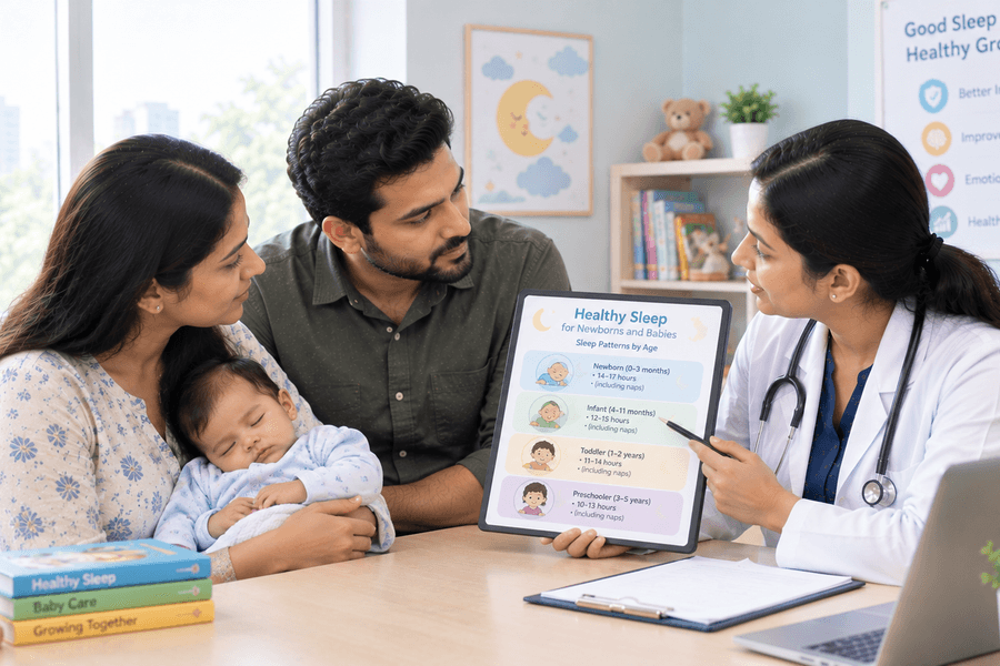 Healthy Sleep for Newborns and Babies: Newborn Care in Bangalore