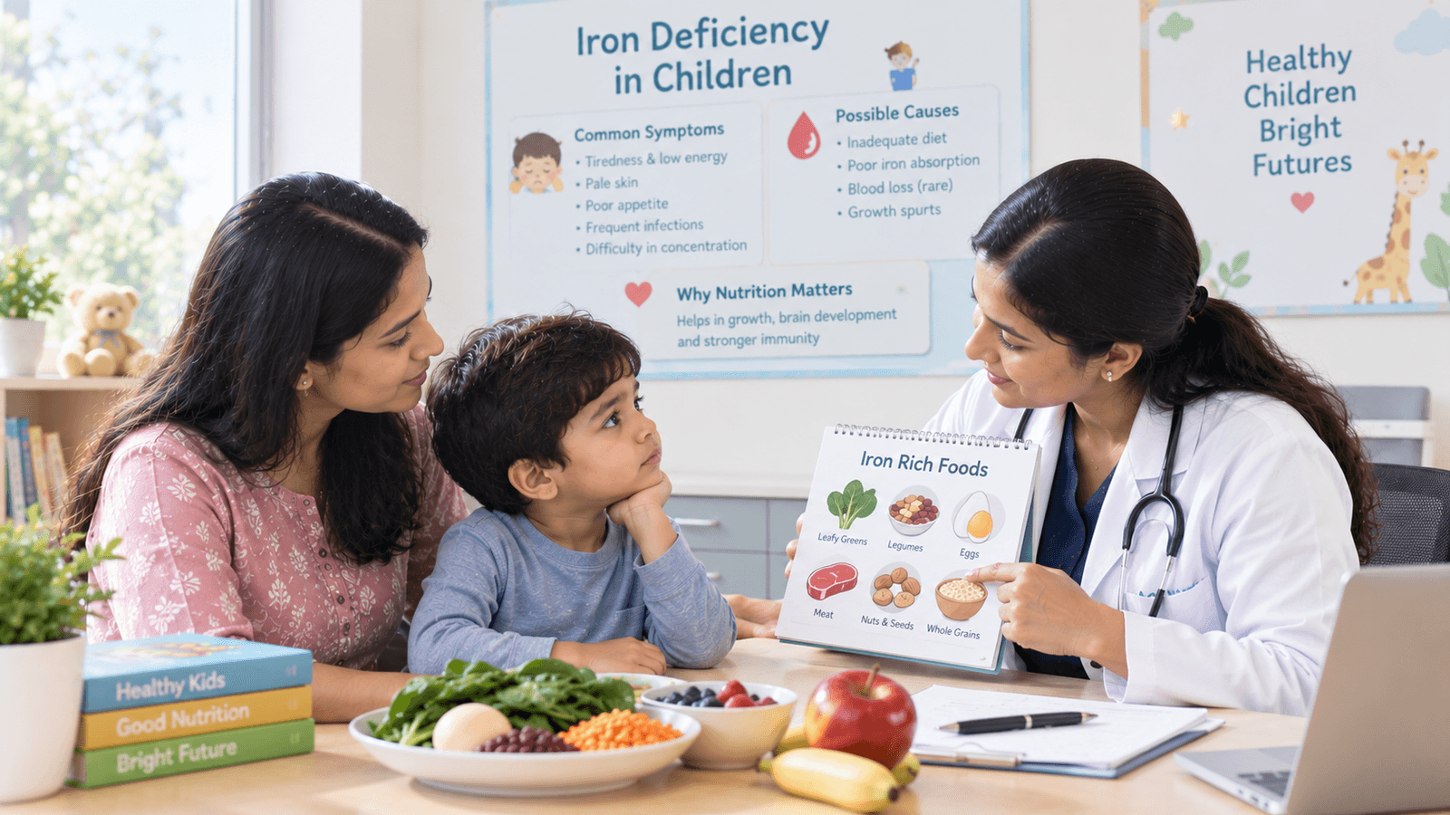 Iron Deficiency in Children: Symptoms, Causes and Why Nutrition Matters