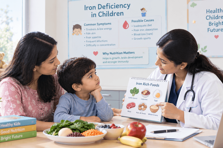 Iron Deficiency in Children: Symptoms, Causes and Why Nutrition Matters