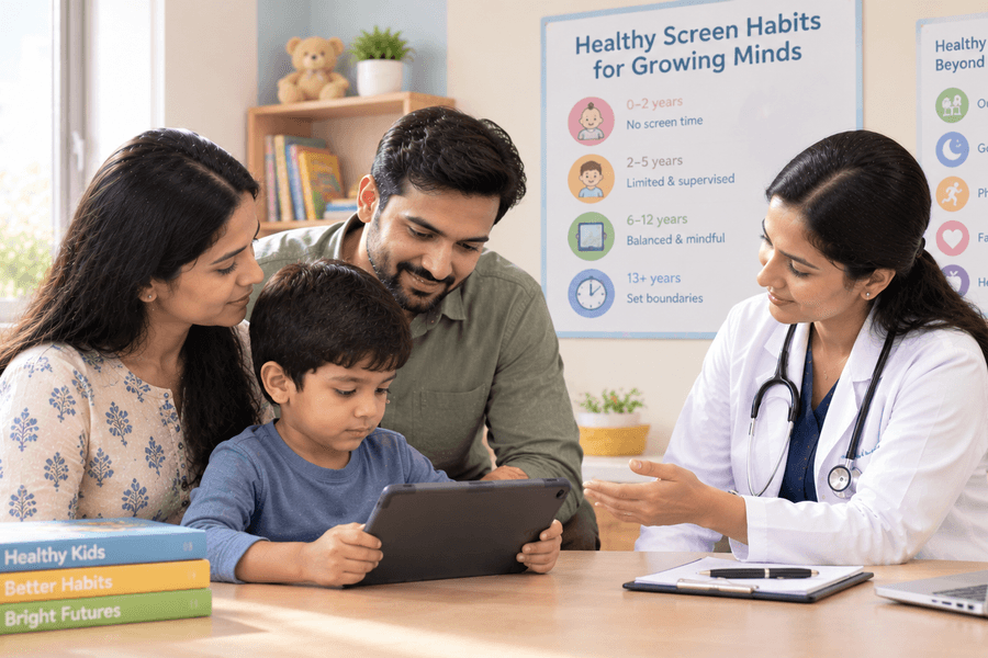 Screen Time for Children: Healthy Digital Habits for Different Age Groups